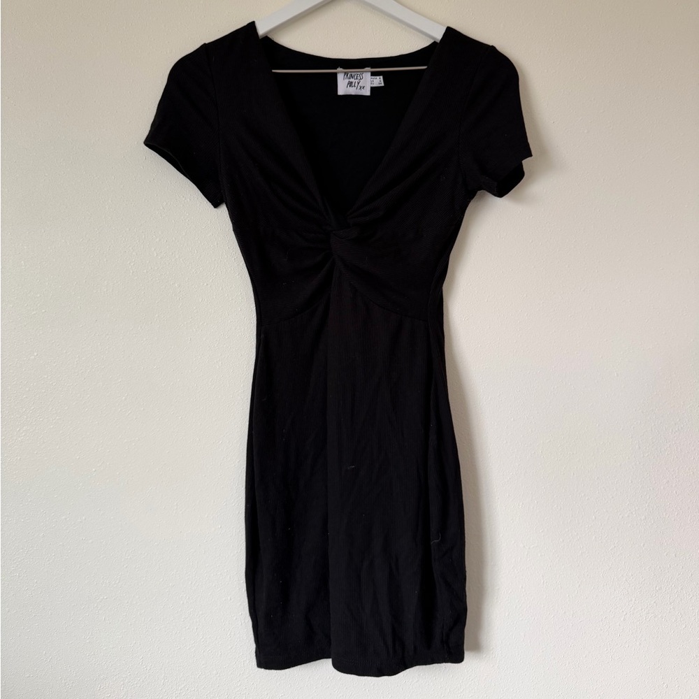 Black Princess Polly Mini Dress Size 4